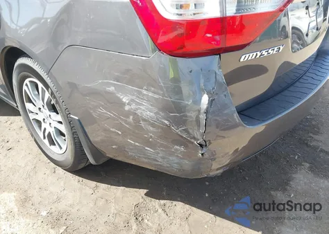 2013 Honda Odyssey Ex-L из США, поврежденный, VIN 5FNRL5H64DB033742